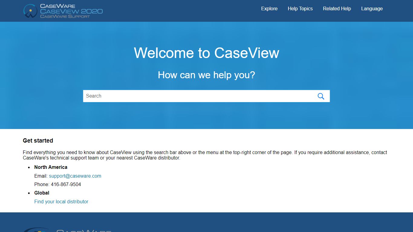 Welcome to CaseView - Caseware